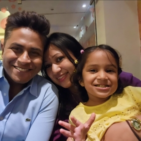 Namrata Vasudevan Parents